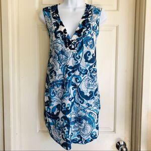 NWOT Maliparmi Magicoral Floral Beaded Tunic